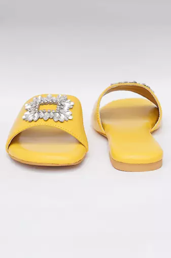 Yellow Brooch Flats