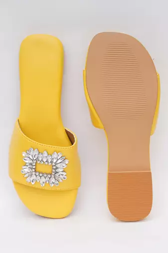 Yellow Brooch Flats