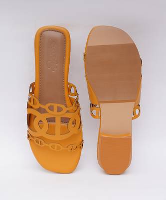 Plain Yellow Sunshine Heels 2