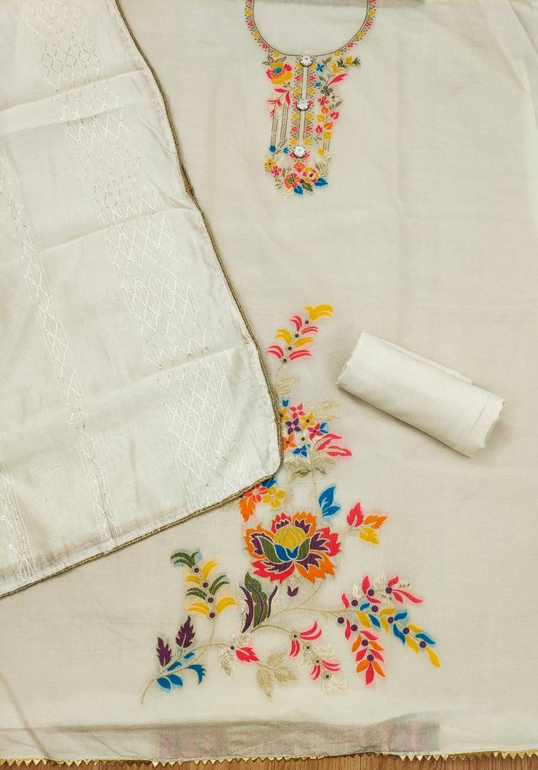 White banarasi banarasi salwar