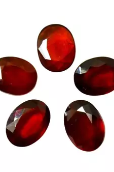 Natural Hessonite Garnet at Wholesale Rate Fine Quality 7.25 Ratti 6.89 Carat Oval Shape Loose Gemstone 1 Pcs