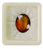 Natural Hessonite Garnet at Wholesale Rate Fine Quality 10.25 Ratti 9.25 Carat Oval Shape Loose Gemstone 1 Pcs