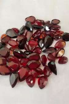 Natural Hessonite Garnet at Wholesale Rate Fine Quality 2.25 Ratti 2.04 Carat Pear Shape Loose Gemstone 1 Pcs