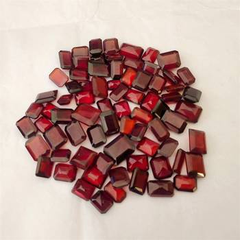 Natural Hessonite Garnet at Wholesale Rate Fine Quality 7.25 Ratti 6.89 Carat Rectangle Shape Loose Gemstone 1 Pcs 3