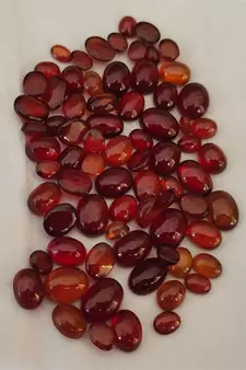Natural Hessonite at Wholesale Rate Fine Quality 3.25 Ratti 2.95 Carat Cabochon Oval Shape Loose Gemstone 1 Pcs
