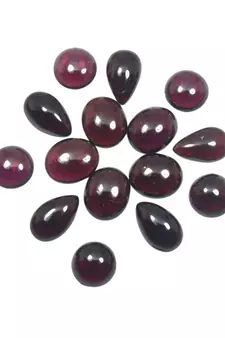 Natural Hessonite at Wholesale Rate Fine Quality 5.25 Ratti 4.77 Carat Cabochon Pear Shape Loose Gemstone 1 Pcs