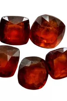 atural Hessonite at Wholesale Rate Fine Quality Cushion 8.25 Ratti 7.5 Carat Cushion Shape Loose Gemstone 1 Pcs