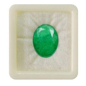 Natural Indian Emerald at Wholesale Rate Fine Quality 12.25 Ratti 11 Carat Oval Shape Panna Loose Gemstone 1 Pcs 1