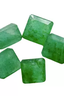 Natural Indian Emerald at Wholesale Rate Fine Quality 10.25 Ratti 9.25 Carat Square Shape Panna Loose Gemstone