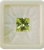 Green Cubic Zircon at Wholesale Rate Fine Quality 6.25 Ratti 5.68 Carat Square Shape Jarkan Loose Gemstone 1 Pcs