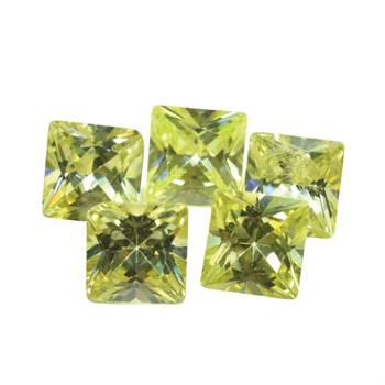 Lemon cubic zircon jewellery 1