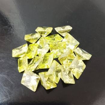 Lemon cubic zircon jewellery 2