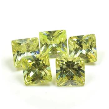 Lemon cubic zircon jewellery 4