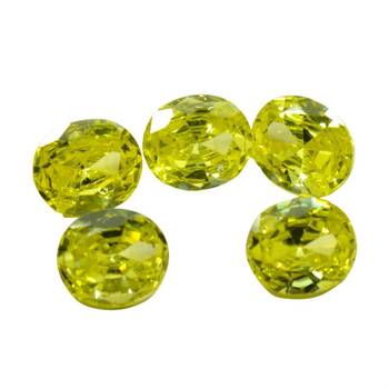 Lemon cubic zircon jewellery 1
