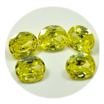 Lemon cubic zircon jewellery 4