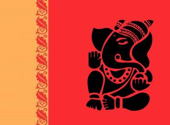 Welcome Ganesha Wall decal 1