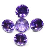 Purple Cubic Zircon at Wholesale Rate Fine Quality 4.25 Ratti 3.86 Carat Round Shape Jarkan Loose Gemstone 1 Pcs