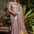 Wine Colour Maheshwari Tissue Silk Fabric Traditioanl Saree With Woven work