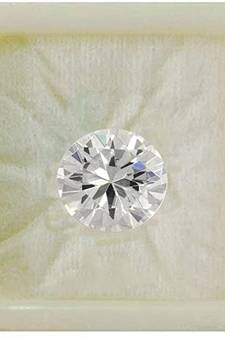 White Cubic Zircon at Wholesale Rate Fine Quality 5.25 Ratti 4.77 Carat Round Shape Jarkan Loose Gemstone 1 Pcs