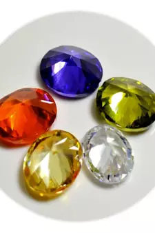 Multi Color Cubic Zircon at Wholesale Rate Fine Quality 6.25 Ratti 5.68 Carat Oval Shape Jarkan Loose Gemstone 1 Pcs