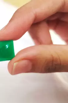 Natural Green Onyx at Wholesale Rate 5.25 Ratti 4.77 Carat Square Shape Haqiq Loose Gemstone for Jewelry Making 1 Pcs