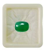 Natural Green Onyx at Wholesale Rate 5.25 Ratti 4.77 Carat Rectangle Cushion Shape Haqiq Loose Gemstone 1 Pcs 