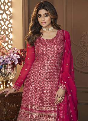 Bollywood Style Pink Colour Palazzo Dress For Trendy Diva Looks 2