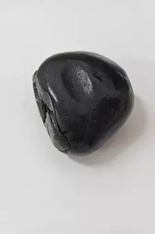 Original Harihar Shaligram Shri Lord Vishnu Shila Shri Vishnu Idol For Worship Stone In Small Size (Max: 3 CM)
