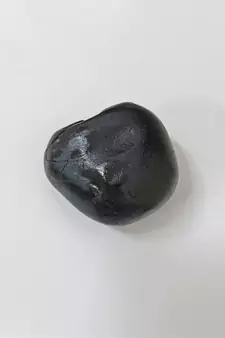 Original Harihar Shaligram Shri Lord Vishnu Shila Shri Vishnu Idol For Worship Stone In Small Size (Max: 3 CM)