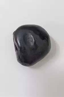 Original Harihar Shaligram Shri Lord Vishnu Shila Shri Vishnu Idol For Worship Stone In Small Size (Max: 3 CM)