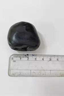 Original Harihar Shaligram Shri Lord Vishnu Shila Shri Vishnu Idol For Worship Stone In Small Size (Max: 3 CM)