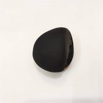 Original Gandaki River Swayambhu Shaligram Lord Shri Vishnu Idol For Tulsi Puja Stone In Small Size (Max: 5 CM) 2