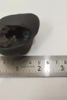 Gandaki River Original Kurma Shaligram Bhagwan Shila For Tulsi Puja Stone In Small Size (Max: 5 CM)