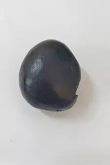 Genuine Laxmi Narayana Shaligram Idol Lord Shri Vishnu For Tulsi Puja Stone In Small Size (Max: 5 CM)