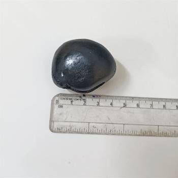 Genuine Laxmi Narayana Shaligram Idol Lord Shri Vishnu For Tulsi Puja Stone In Small Size (Max: 5 CM) 5