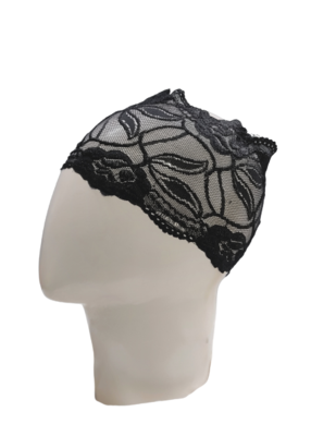 Nazneen Stretchable Floral Net Lace Under Hijab/Scarf Tube Cap (Assorted Colour, Pack of 6) 5