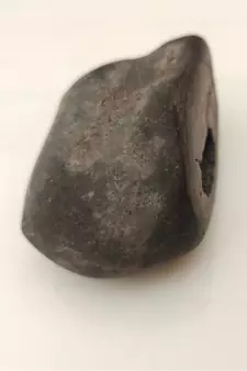 Gandaki River Swayambhu Shaligram Idol Lord Shri Vishnu Shila For Tulsi Puja In Medium Size (Max: 7 CM)