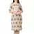 womens pure cotton printed straight kurti And palazzo set