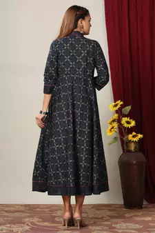 Women Floral Print Ankle Length Anarkali Kurti