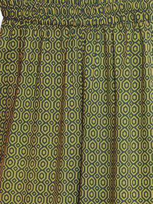 Womens Cotton Floral Print Straight Kurta Sharara Set 6