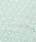 Green Ethnic Motifs Embroidered Chikankari Kurti