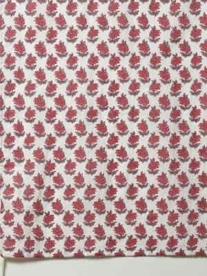 Womens Cotton Floral Print Anarkali Kurta with Dupatta 6