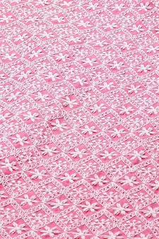 Pink Ethnic Motifs Embroidered Chikankari Kurti