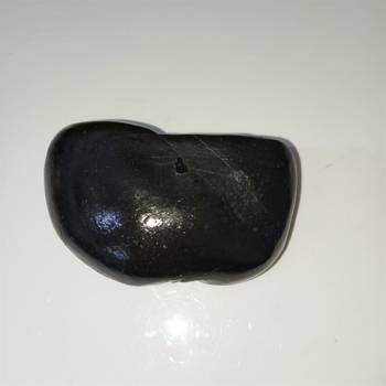 Natural Gandaki River Vasudev Shaligram Lord Shri Vishnu Idol For Tulsi Puja Stone In Large Size (Max: 10 CM) 3
