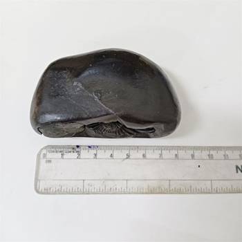 Natural Gandaki River Vasudev Shaligram Lord Shri Vishnu Idol For Tulsi Puja Stone In Large Size (Max: 10 CM) 5