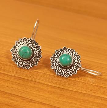 Turquoise hoops 2