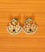 Green earrings