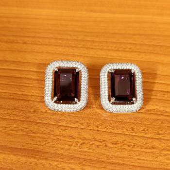 Purple studs 1