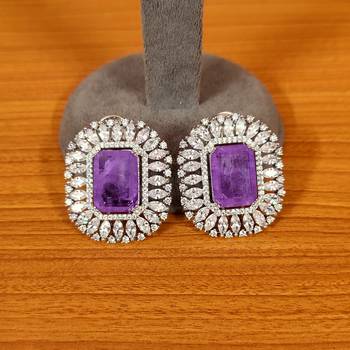 Purple studs 1