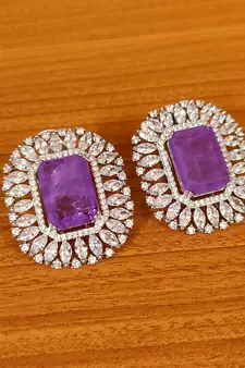 Purple studs